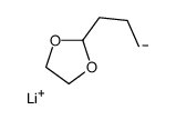 lithium,2-propyl-1,3-dioxolane Structure