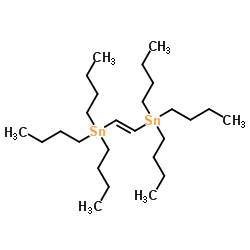 trans-1,2-Bis(tributylstannyl)ethene Structure