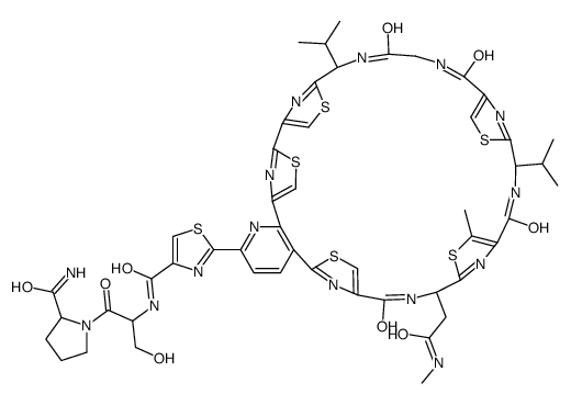 Amythiamicin B结构式