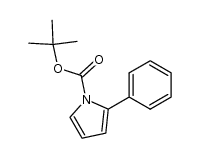 N-Boc-2-phenylpyrrole结构式