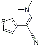 3-(DIMETHYLAMINO)-2-(3-THIENYL)ACRYLONITRILE结构式