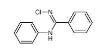 N-chloro-N'-phenyl-benzamidine结构式