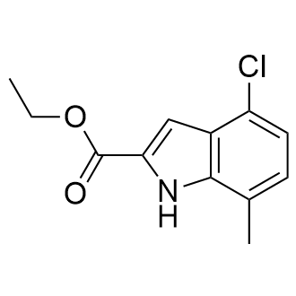 Ethyl 4-chloro-7-methyl-1H-indole-2-carboxylate picture