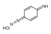 4-diazocyclohexa-2,5-dien-1-imine,hydrochloride结构式