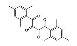 1,4-bis(2,4,6-trimethylphenyl)butane-1,2,3,4-tetrone structure