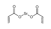 strontium acrylate, hydrate Structure