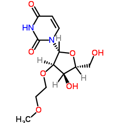 2'-O-(2-Methoxyethyl)uridine structure