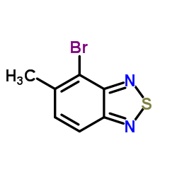 4-Bromo-5-methyl-2,1,3-benzothiadiazole Structure