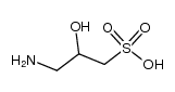 Hydroxyhomotaurine Structure