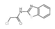 n-(1,3-benzothiazol-2-yl)-2-chloroacetamide structure