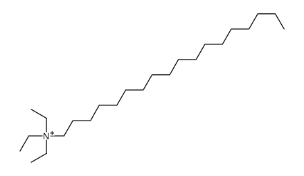 triethyl(octadecyl)azanium Structure