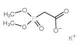 POTASSIUM P,P-DIMETHYLPHOSPHONOACETATE Structure