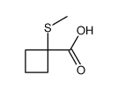 Cyclobutanecarboxylic acid, 1-(methylthio)- (9CI)图片