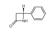 (3R)-4-phenyl-2-azetidinone structure