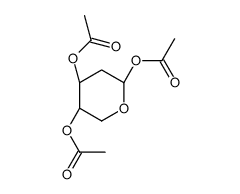 [(2S,4S,5R)-2,5-diacetyloxyoxan-4-yl] acetate Structure