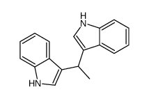 3,3'-(Ethane-1,1-diyl)bis(1H-indole) Structure