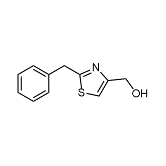 (2-Benzylthiazol-4-yl)methanol structure