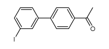 4-Acetyl-3'-iod-biphenyl结构式