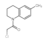 1-(chloroacetyl)-6-methyl-1,2,3,4-tetrahydroquinoline结构式