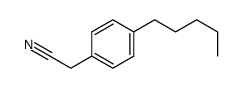 2-(4-pentylphenyl)acetonitrile结构式