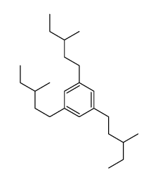 1,3,5-tris(3-methylpentyl)benzene结构式