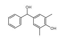 1-Hydroxy-1-phenyl-1[(4-hydroxy-3,5-dimethyl)-phenyl]-methan结构式