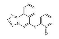 6-(1-oxidopyridin-1-ium-2-yl)sulfanyltetrazolo[5,1-a]phthalazine Structure