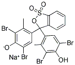 溴甲酚绿钠盐结构式