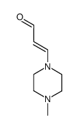 2-Propenal,3-(4-methyl-1-piperazinyl)-(9CI)结构式