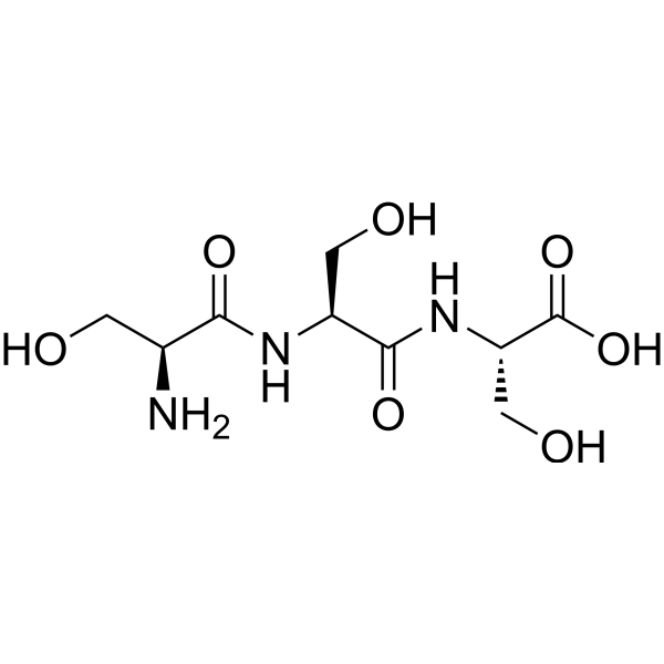 H-Ser-Ser-Ser-OH结构式