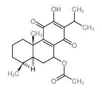 [(4aS)-8-hydroxy-1,1,4a-trimethyl-5,6-dioxo-7-propan-2-yl-2,3,4,9,10,10a-hexahydrophenanthren-9-yl] acetate picture