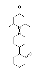 2,6-dimethyl-4'-(2-oxocyclohexyl)-4H,4'H-[1,1'-bipyridin]-4-one Structure