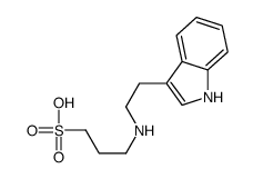 3-[2-(1H-indol-3-yl)ethylamino]propane-1-sulfonic acid Structure