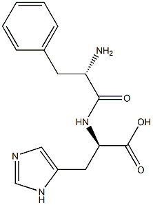 L-Phe-D-His-OH Structure