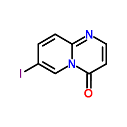 7-Iodo-4H-pyrido[1,2-a]pyrimidin-4-one结构式