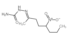 (5-nitrooctan-2-ylideneamino)urea结构式