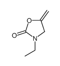 2-Oxazolidinone,3-ethyl-5-methylene-(9CI)结构式