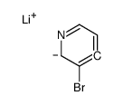 lithium,3-bromo-4H-pyridin-4-ide Structure