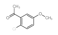 1-(2-chloro-5-methoxy-phenyl)ethanone Structure