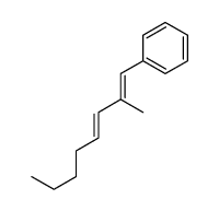 2-methylocta-1,3-dienylbenzene Structure