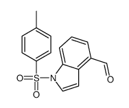 1-(4-methylphenyl)sulfonylindole-4-carbaldehyde结构式