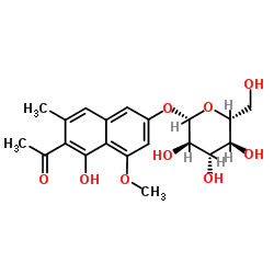 Tinnevellin glucoside Structure