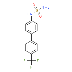 Sulfamide, [4-(trifluoromethyl)[1,1-biphenyl]-4-yl]- (9CI) Structure