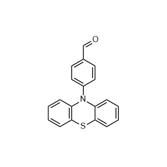 4-(10H-吩噻嗪-10-基)苯甲醛结构式