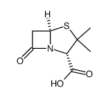 (2S-cis)-3,3-dimethyl-7-oxo-4-thia-1-azabicyclo[3.2.0]heptane-2-carboxylic acid picture