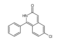 6-chloro-1-phenyl-2H-isoquinolin-3-one Structure