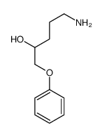 5-amino-1-phenoxypentan-2-ol Structure