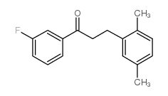 3-(2,5-DIMETHYLPHENYL)-3'-FLUOROPROPIOPHENONE图片