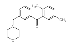 2,5-DIMETHYL-3'-MORPHOLINOMETHYL BENZOPHENONE picture