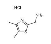 (4,5-Dimethylthiazol-2-yl)Methanamine结构式
